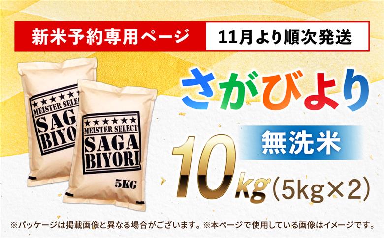 【令和8年産 新米 先行予約】 五つ星お米マイスター厳選！さがびより 無洗米 10kg（5kg×2袋） 吉野ヶ里町/大塚米穀店 [FCW048-11]
