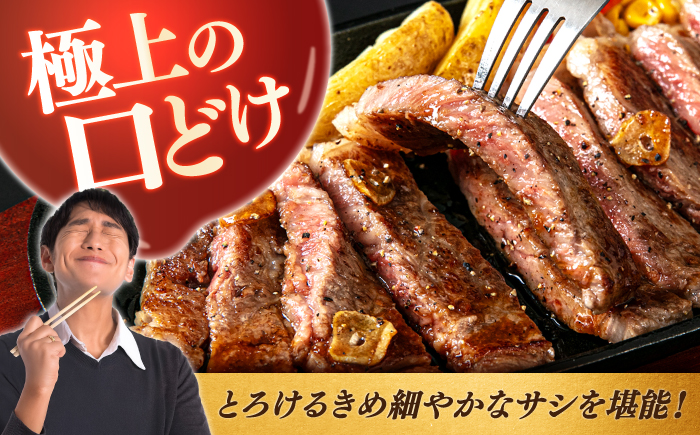 極上 佐賀牛 赤身 A5 サーロイン ステーキ 350g × 2枚 サーロインステーキ ロースステーキ 吉野ヶ里町/KRAZY MEAT [FDR002]