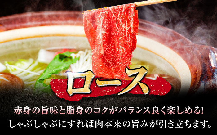 【7営業日以内発送！】佐賀牛 ローススライス 1kg(500g×2)  吉野ヶ里町/丸宗ミート [FDP016]