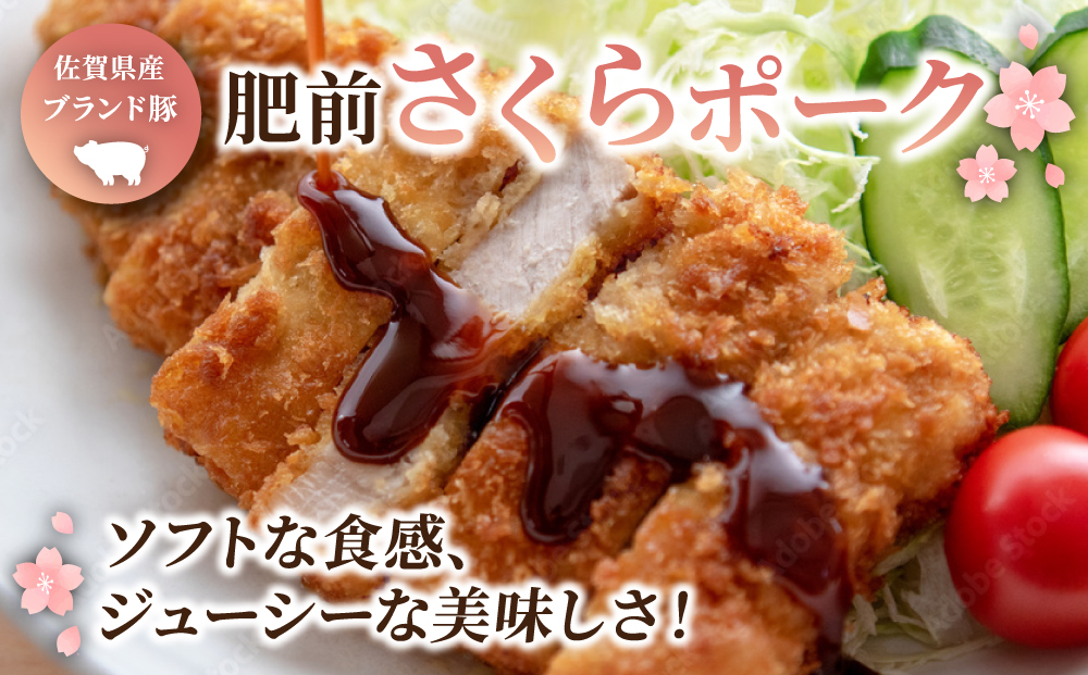 肥前さくらポークとんかつ用  120g×6枚