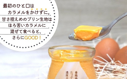 たまごやさんのぷるプリン 6個入(濃厚仕立て)( 新鮮 赤たまご ぷりん プリン 濃厚 カスタード )【136-0001】