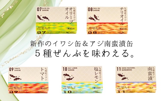 缶詰工場直送 「旬ほとぎ」イワシ缶＆アジ南蛮漬缶 5種類の味わい15缶 ( ふるさと納税 アジ缶 イワシ缶 缶詰 イワシ アジ 南蛮漬 いわし ご飯のお供 非常食 保存食 送料無料 ) 【165-0009】