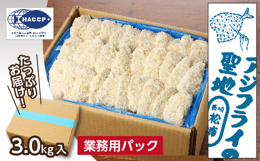 「アジフライの聖地 松浦」産地直送 新鮮・急速冷凍 業務用箱入り 松浦市の逸品「三陽のあじフライフィーレ」120枚( アジフライ あじ アジ 業務用 フライ フィーレ おかず 松浦市 )【172-0002】