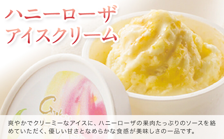 抜群の糖度と爽やかな酸味♪ハニーローザアイスクリーム＆ハニーローザシャーベット 120ml 12個 熊本県玉名郡玉東町 すもも ハニーローザ アイス ぷらっとぎょくとう《60日以内に出荷予定(土日祝除く)》