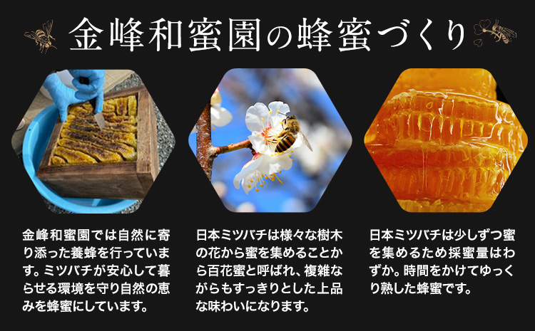 はちみつ 金峰和蜜 150g 2個 金峰和蜜園《30日以内に出荷予定(土日祝除く)》日本ミツバチ はちみつ 蜂蜜 ハチミツ 和蜂 ニホンミツバチ 国産 百花蜜 濃厚 ギフト 贈り物 プレゼント 贈答用 誕生日 調味料 朝食 ティータイム 養蜂 直送 贅沢 瓶詰め