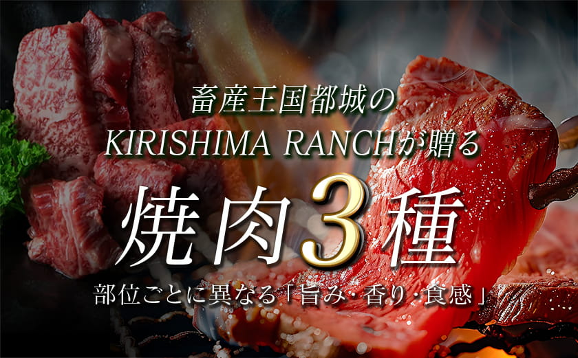【国産黒毛和牛】モモ・カタ・カルビ焼肉セット 1kg_24-E9-006