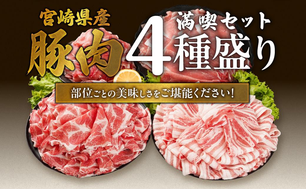 宮崎県産豚肉たっぷり4.7kgセット_18E-N2-015-4700-H18000-CF