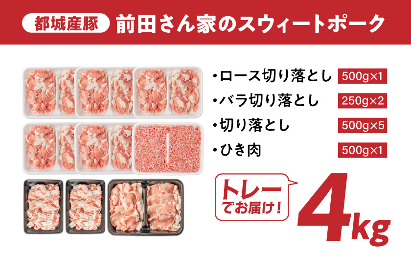 「前田さん家のスウィートポーク」肉肉肉4kgセット_19-89-002-4kg-CF