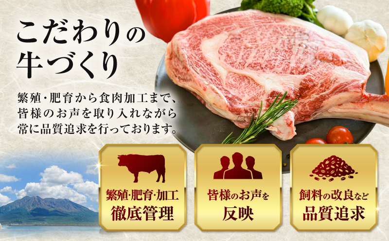 北さつま牛 トマホーク　K137-008