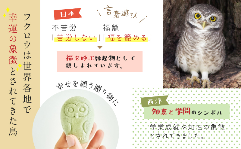 【3羽入】フクロウのフロランタン　K320-004_01