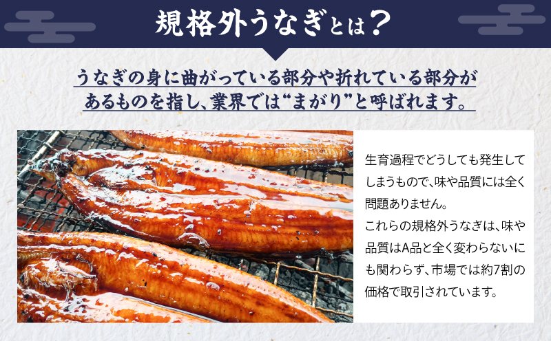 【10/1(木)より寄附金額改定予定】鰻の蒲焼 130g～180g×1尾　KN026-020
