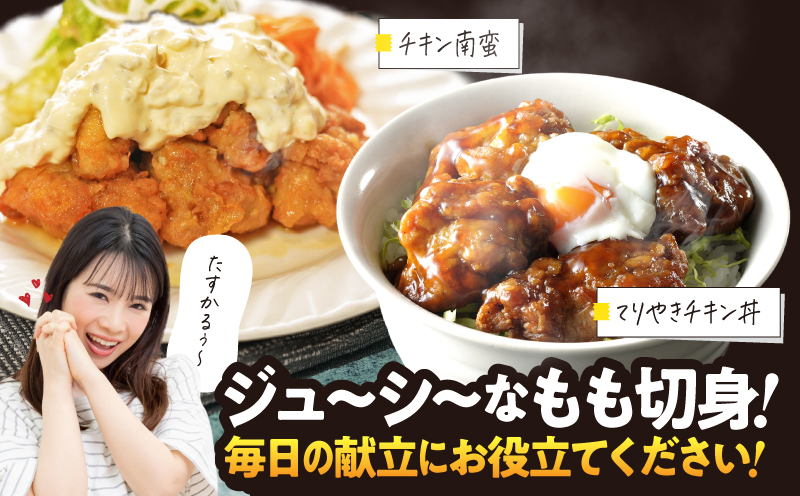 【10/1(木)より寄附金額改定予定】2644 若鶏もも切身1.2kg　KN105-003-01