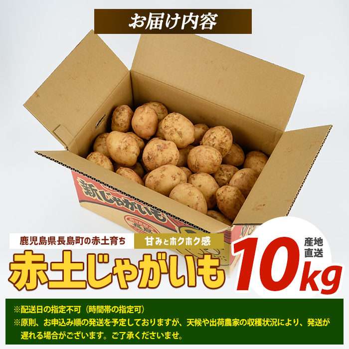 【先行予約】早春長島のジャガイモ(10kg)【エグチベジフル株式会社】eguchi-7021R8