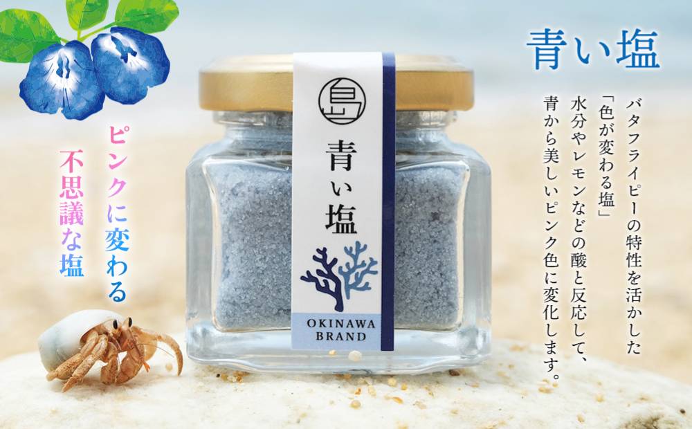 南の島恵み農園 南の島恵み塩4種セット 160g(40g×4個)
