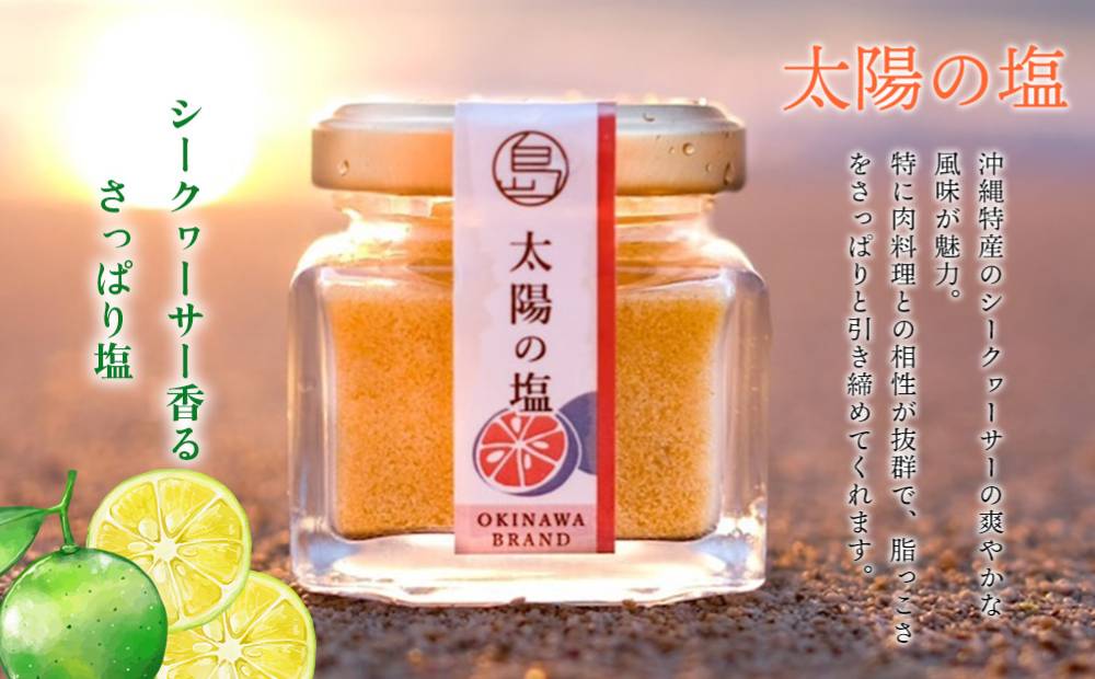 南の島恵み農園 南の島恵み塩4種セット 160g(40g×4個)