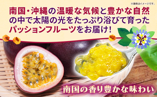 【先行受付】【2027年発送】黄金ファーム南星 パッションフルーツ 家庭用 約2kg (26～32玉) - ご自宅用 キズあり 色むらあり ご家庭用 先行予約 南国フルーツ 国産 おすすめ 沖縄県 八重瀬町